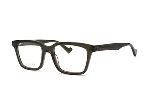 NUEVO MARCO DE GAFAS AUTÉNTICO GRIS TRANSPARENTE GUCCI GG0964O 003 RX 52-18-145 - Imagen 1 de 10