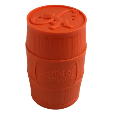 Barrel Of Monkeys Game (Orange Barrel) by Hasbro - Image 1 of 4