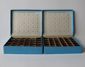 60 bandes dessinées vintage soviétiques dans 2 boîtes en carton de rangement spéciales - Photo 1/5