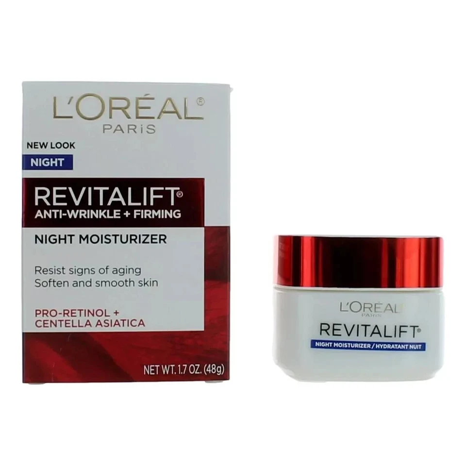 L'Oreal Revitalift Anti-Wrinkle + Firming by L'Oreal, 1.7oz Night Moisturizer - Image 1 of 1