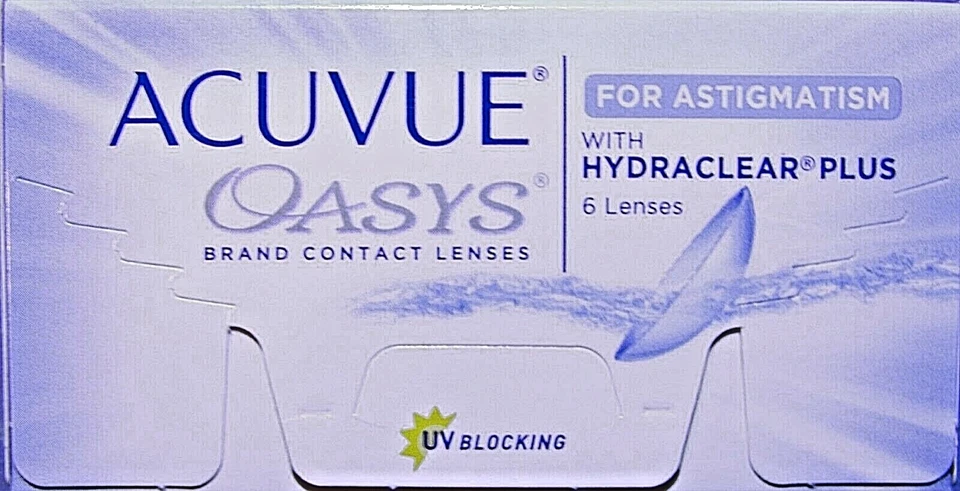 ACUVUE OASYS for Astigmatism mit Hydraclear Plus 1x6er Box +1 Paar gratis