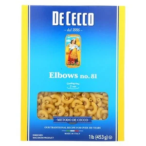 De Cecco Pasta - Elbows Pasta - Case of 20 - 16 oz. - Picture 1 of 2