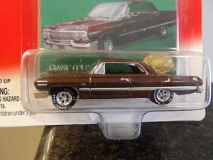 Chevy Impala 2000 Johnny Lightning Classic Gold Collection 1963 fundido a presión 1:64 - Imagen 1 de 4
