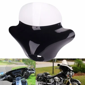 Front Batwing Fairing + Clear Windshield For Harley Dyna Sportster Street 750 - Picture 1 of 9
