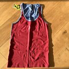 Zumba Top Ribbed Tank Candy Apple X-LARGE New