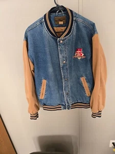 Men's Varsity Denim jacket 75th Anniv Ace Hardware 1924-1999 L/XL - Picture 1 of 4