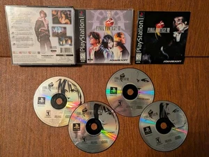 🔥 Final Fantasy VIII ( Black Label ) - PS1 (PSX) CIB - TESTED AND WORKING!!🔥 - Picture 1 of 10