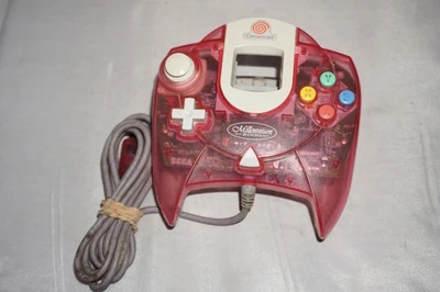 Clear Passion Pink Millennium 2000 Controller (Sega Dreamcast) Official OEM - Image 1 of 2