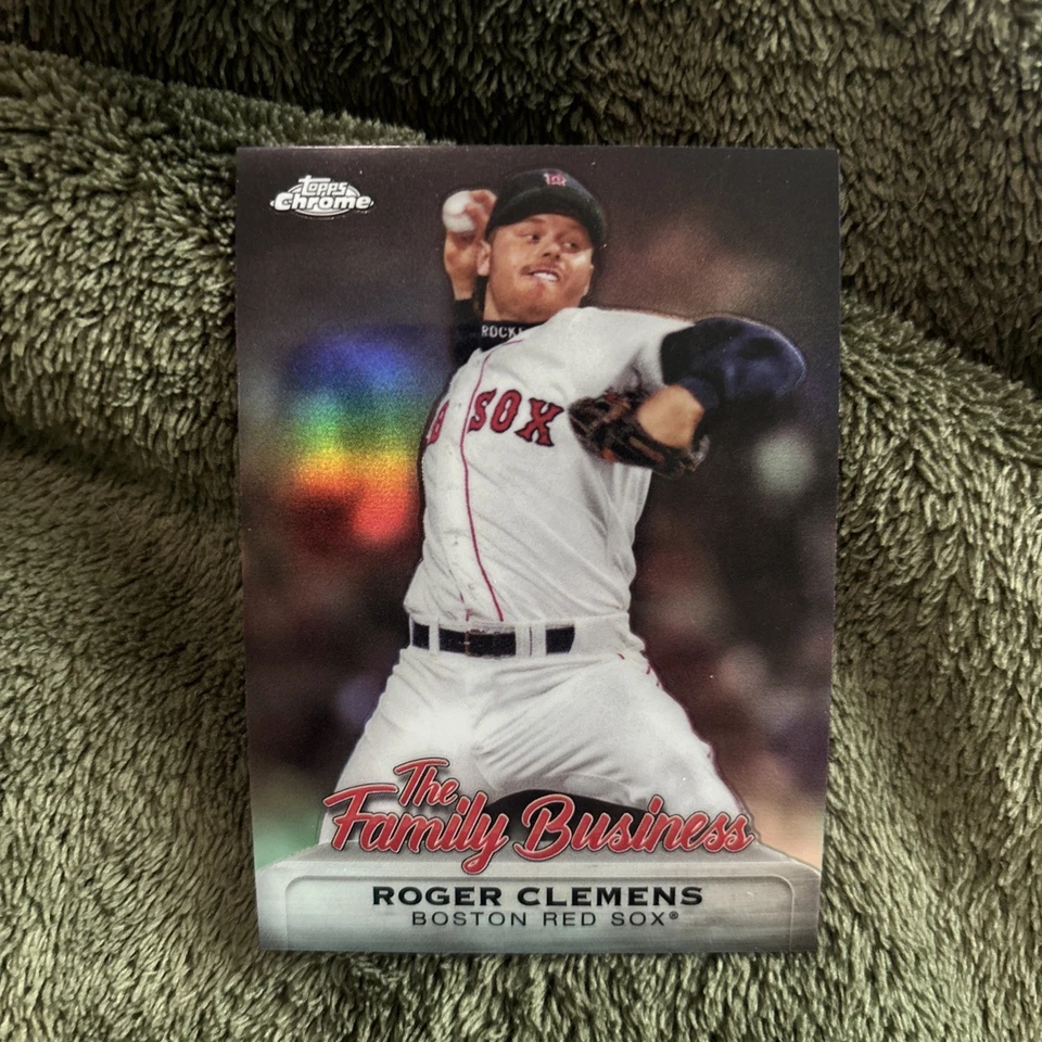 2019 Topps Chrome Roger Clemens #FBC-6 The Family Business - Image 1 of 1