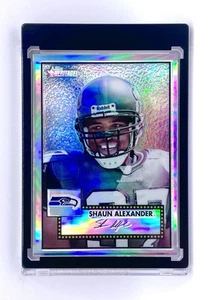 Topps Heritage 2006 cromo Shaun Alexander #THC11 refractor/552 Seahawks - Imagen 1 de 2