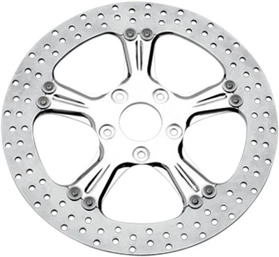 Performance Machine Wrath Two-Piece Brake Rotor - 13in Chrome 0133-3015WRAS - Image 1 of 3