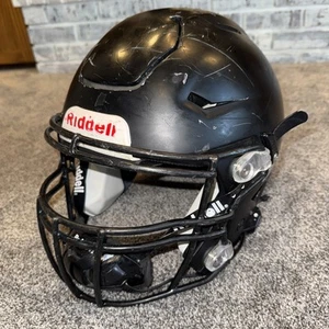 Casco da calcio Riddell Speed FLEX 2021 nero con mentoniera. Adulto grande - Foto 1 di 12