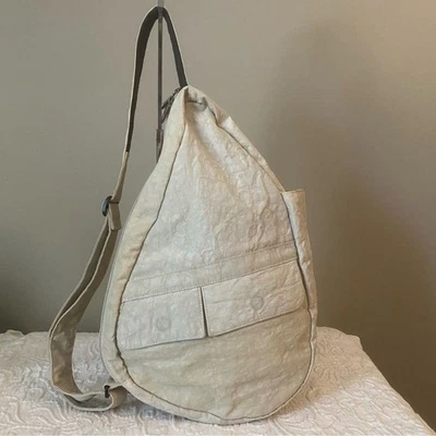 Ameribag Healthy Backpack Crossbody Sling Bag Tan Nylon Size Large Unisex - Image 1 of 4