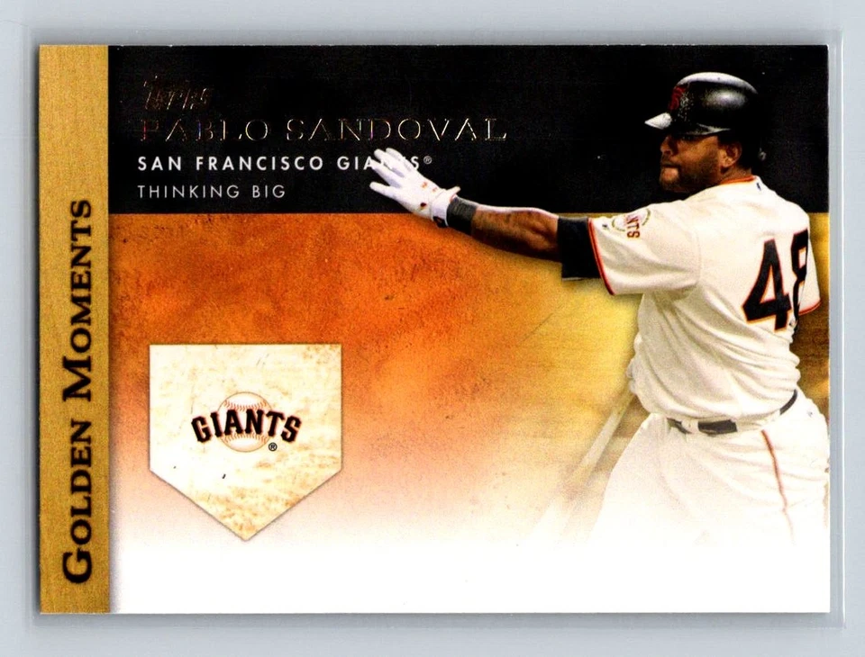 2012 Topps #GM-7 Pablo Sandoval San Francisco Giants - Image 1 of 2