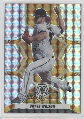 2022 Panini Mosaic Mosaic Prizm Bryse Wilson #95 - Image 1 of 2