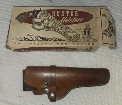 Hunter Company 1100 Snapoff Brown Right Hand Cowboy Holster  - 110025 - Image 1 of 4