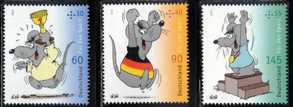 2012 Germany Fur den Sport MNH Soccer Olympic Games Tennis - Image 1 of 1