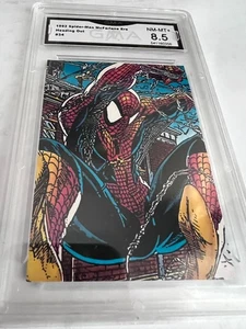 SPIDER-MAN 1992 SPIDER-MAN MCFARLANE ERA HEADING OUT # 34 GRADED 8.5 L@@@K - Picture 1 of 2
