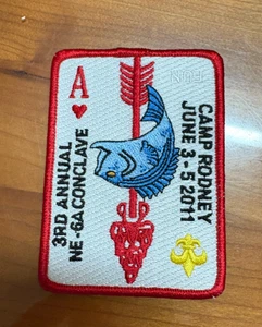 3rd Annual NE-6A Conclave 2011 Order of the Arrow Boy Scout patch - Picture 1 of 6