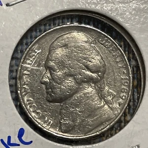 1989 Nickel With Early Stage Die Cap Strike - Picture 1 of 3