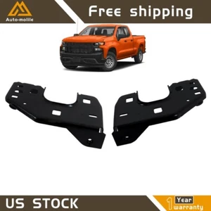 For 2019-2021 Chevrolet Silverado 1500 Painted Front Bumper Bracket Left&Right - Bild 1 von 12