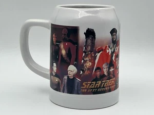 Star Trek TNG 10th Anniversary Cup Tankard "Encounter at Farpoint" Spencer Gifts - Bild 1 von 12