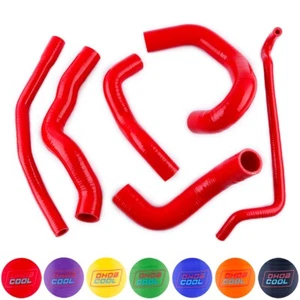 For 2005-2010 FORD MUSTANG GT/SHELBY V8 MT Silicone Radiator Hose Temp Piping - Picture 1 of 12