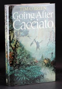 Tim O'Brien Signed First UK Edition 1978 Going After Cacciato Hardcover w/DJ - Picture 1 of 7