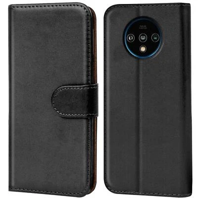 Housse De Protection Pour OnePlus 7T Téléphone Étui Pliable Slim Flip Case Cover - Photo 1/4