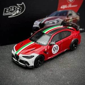 BBR 1/64 Scale Alfa Romeo Giulia GTAm #99 Diecast Car Model Toy Collections NEW - Picture 1 of 6