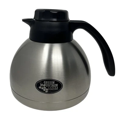 Green Mountain кофе обжарщики Вермонт термос из нержавеющей стали графин редкая - Изображение 1 из 4