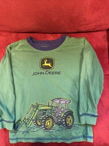 John Deere Child’s Long Sleeve T-Shirt Size 4T/4B/4N - Picture 1 of 3