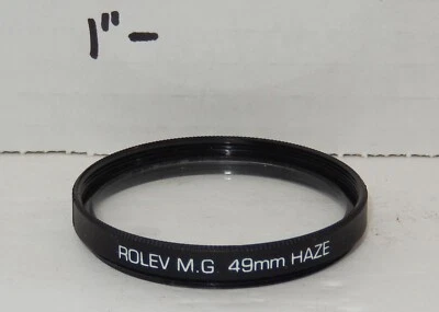 ROLEV M.G. 49mm HAZE CAMERA Lens FILTER DIGITAL OR FILM - Image 1 of 3