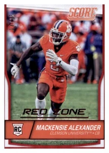 2016 Score Red Zone Foil Mackensie Alexander #d /35 Rookie RC PWE Vikings #413 - Picture 1 of 2
