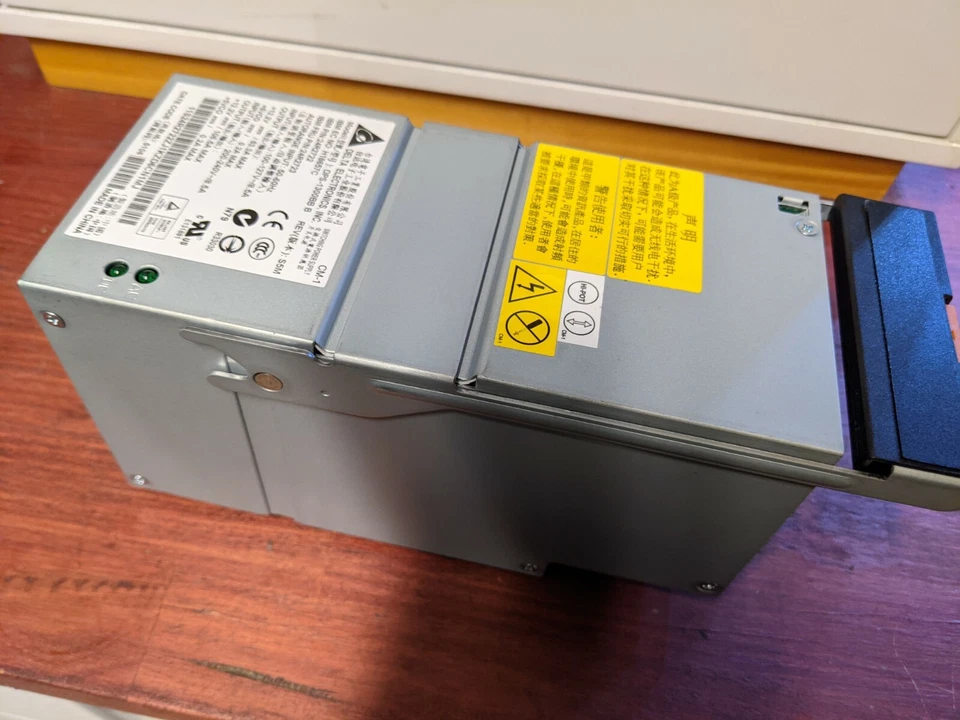 1300W Delta Power Supply DPS-1300BB (IBM FRU 24R2723, 13M7413) 12V @ 106 Amps - Image 1 of 4