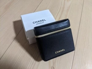 Chanel Lip Case with Mirror 9×8.5×2.5cm(hold 4 lips) w/Box (w/Black chain:110cm) - Picture 1 of 17