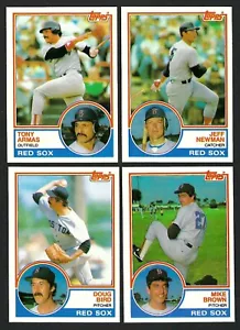 1983 Topps Traded Boston Red Sox Team Set - Bild 1 von 2