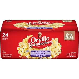 Orville Redenbacher's Microwave Popcorn, Movie Theater Butter Flavor, 3.29 oz., - Picture 1 of 5