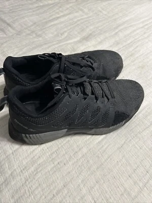 Reebok Fusion Flexweave Comp Toe Work Shoes Women’s  10.5 W Black Mesh Lace Up - Image 1 of 4