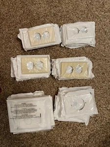 Wall Outlet Plate Covers 1 and 2 Gang - Assorted LOT of 54 - Different Colors - Picture 1 of 1