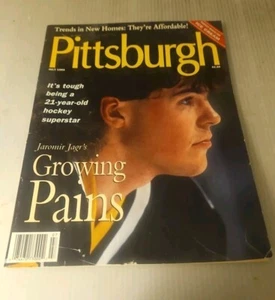 Vintage 1993 July, Pittsburgh Magazine, "Jaromir Jagr's Growing Pains" - Picture 1 of 3