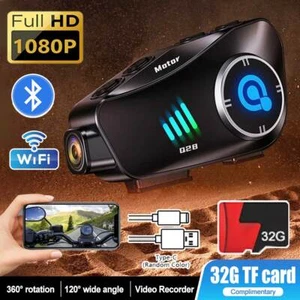 Motorcycle Helmet Built-In Bluetooth With 1080P Camera Recorder Motorbike Helmet - Picture 1 of 9