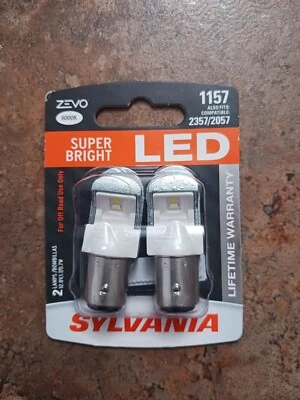 Sylvania 1157 LEDBP2 Brillante LED Lámpara de Respaldo Bombillas Par 1157 12.8V 1.7W 6K Foto 1 de 2