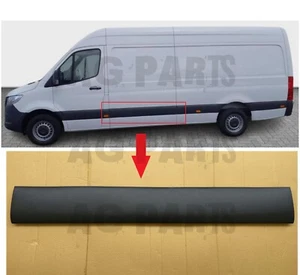New Genuine Mercedes Sprinter W907 W910 Left Molding Trim Protector Strip - Foto 1 di 8