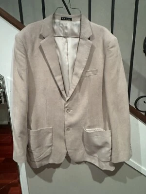 PAUL SMITH MENS LIGHT BEIGE CORDUROY JACKET   SIZE 54   GREAT CONDITION - image 1 of 4