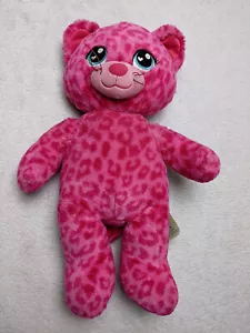 Build A Bear Sweet Scented Leopard Pink Cat Teddy Plush Stuffed Animal - Picture 1 of 12