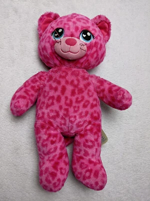Build A Bear Sweet Scented Leopard Pink Cat Teddy Plush Stuffed Animal - Image 1 of 4