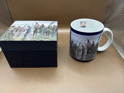 Taza de café Lang Salute of Honor ilustración de Mort Kunstler #5001033 Foto 1 de 4