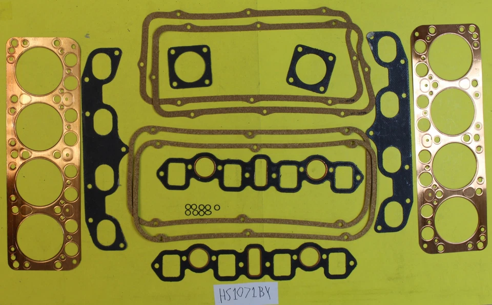 Juego de juntas de cabeza Victor HS 1071BY Dodge Truck V8, R-T-V 1954 R (a Eng 3137) Nuevo de Lote Antiguo Foto 1 de 1