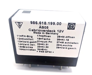 Unidad de control de relé de techo convertible Porsche Boxster 986 2000-2004 98661819900 - Imagen 1 de 5